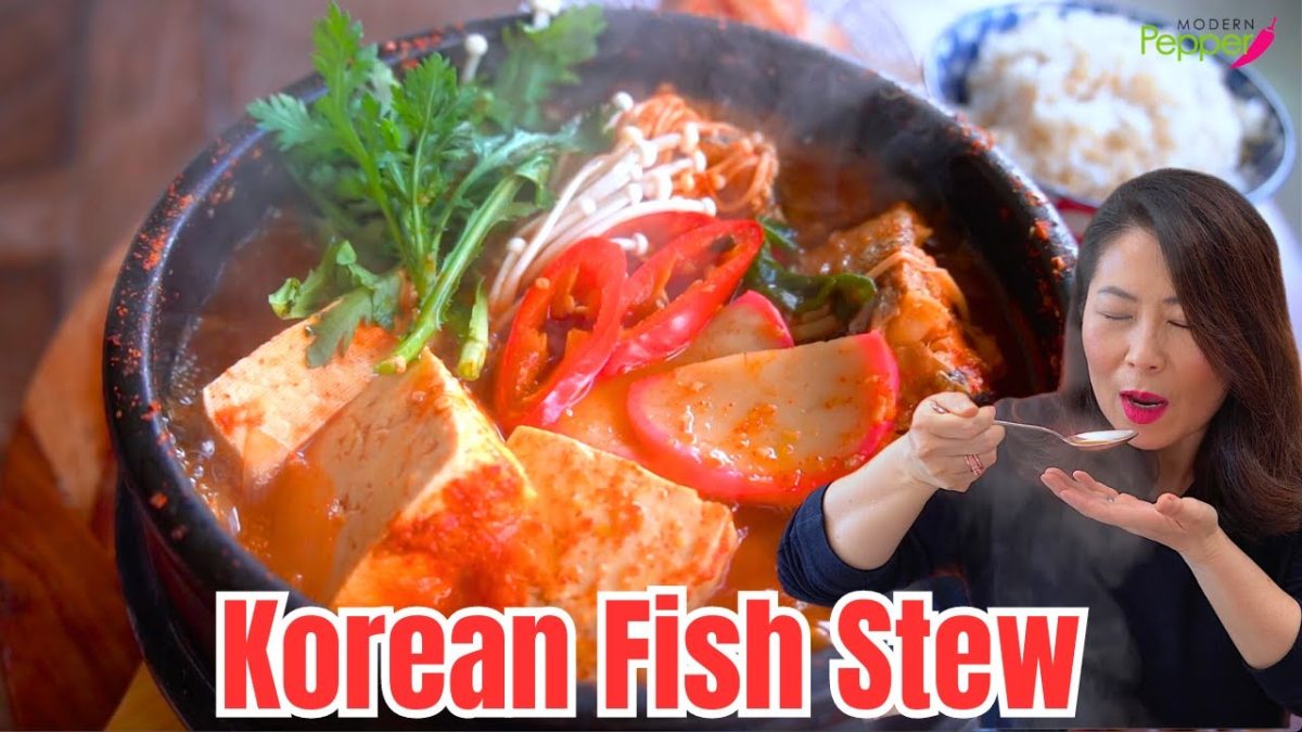 🌶Spicy Korean Fish Stew Recipe with ADDICTIVE BROTH [Pollock Fish Stew Recipe] 칼칼한 동태찌개, 동태 매운탕 만들기