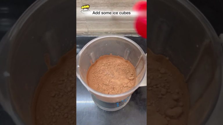 Chocolate milkshake | Appu the Chef #shorts