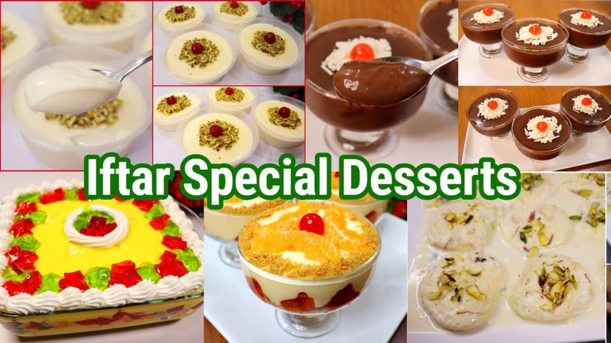 5 Special Dessert For Iftar | Cold Dessert For Iftar | Quick & Easy Desserts 2024