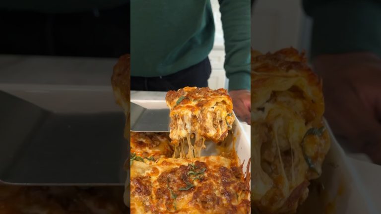 Lasagna Roll Ups #cooking #food #foodshorts #shorts