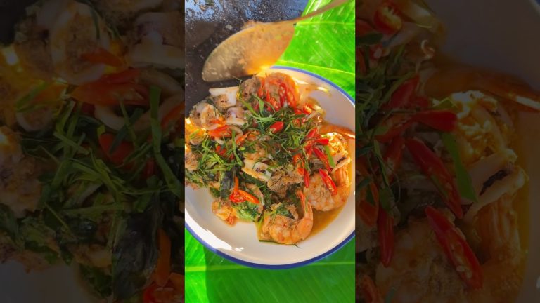 ครบจบในกระทะใบเดียว #เมนูง่ายๆ #เเจกสูตร #streetfood #เมนูทำเองกินเอง #ห่อหมก