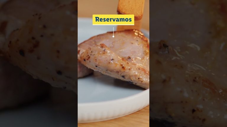Receta de secreto de cerdo en salsa #shorts