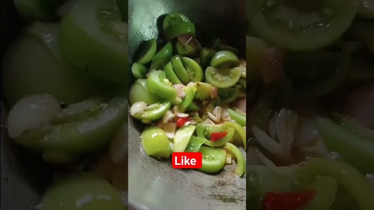 कच्चे टमाटर की सब्जी #shorts #tometorecipe#yt #recipe #food #cookingvideo #cooking #shortn