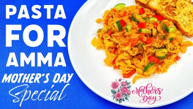 Mother's day 2024 | I cooked pasta for Amma | Easy recipe