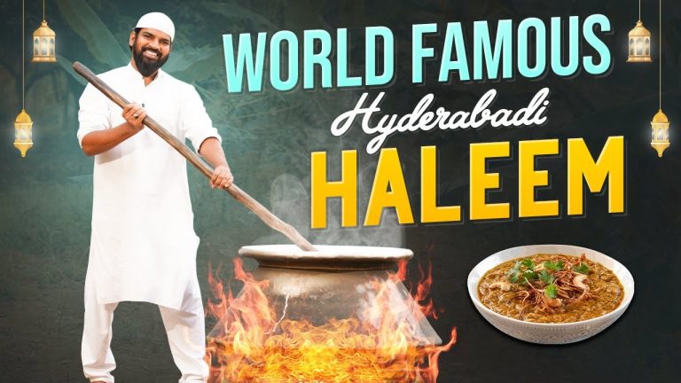World Famous Hyderabadi Haleem | Chicken Haleem Recipe | How To Make Hyderabadi Chicken Haleem