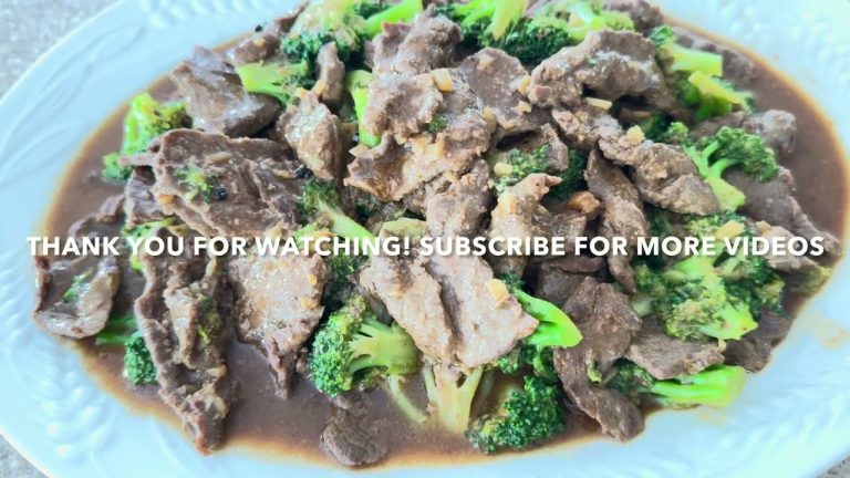 BEEF and BROCCOLI Stir Fry easy recipe