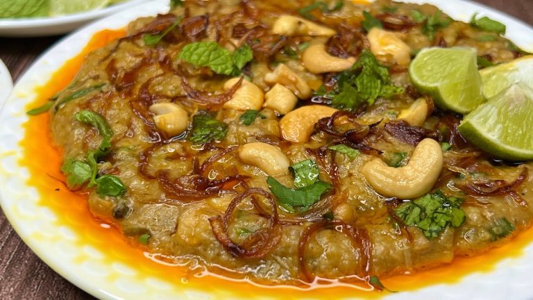 Hyderabadi HALEEM E KHAAS – One Pot Mutton Haleem Recipe – Duniya Ki Sab Se Asaan Haleem – Daleem