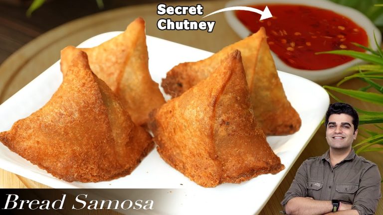 Ramzan Special BREAD SAMOSA RECIPE – जब लोग हो ज़्यादा समय हो कम बनाओ ऐसे समोसा इसमें बहुत है दम