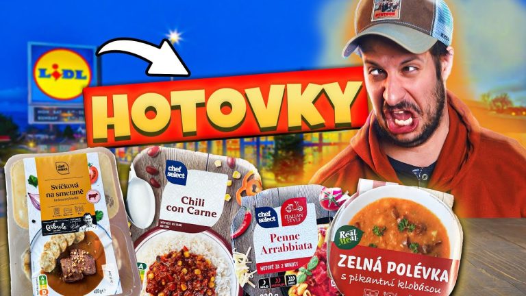 OCHUTNAL JSEM HOTOVKY Z LIDLU A VÝSLEDEK MĚ PŘEKVAPIL!