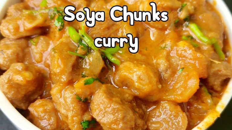Soya Chunks curry || Soya recipes || #shorts || Soya Chunks masala curry || Soya Chunks recipes