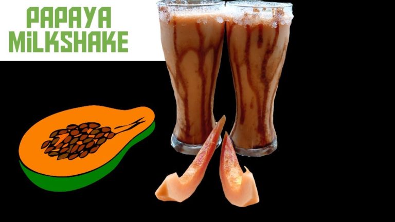 Papaya Shake Recipe | Papaya Milkshake | Papaya Smoothie #shorts