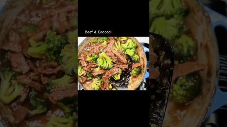 The best beef & broccoli recipe #beefrecipe #beefandbroccoli
