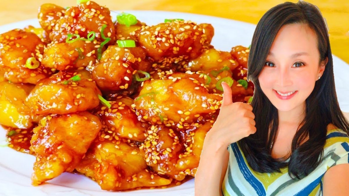 Sesame Chicken, Quick & Delicious Recipe, CiCi Li – Asian Home Cooking Recipes