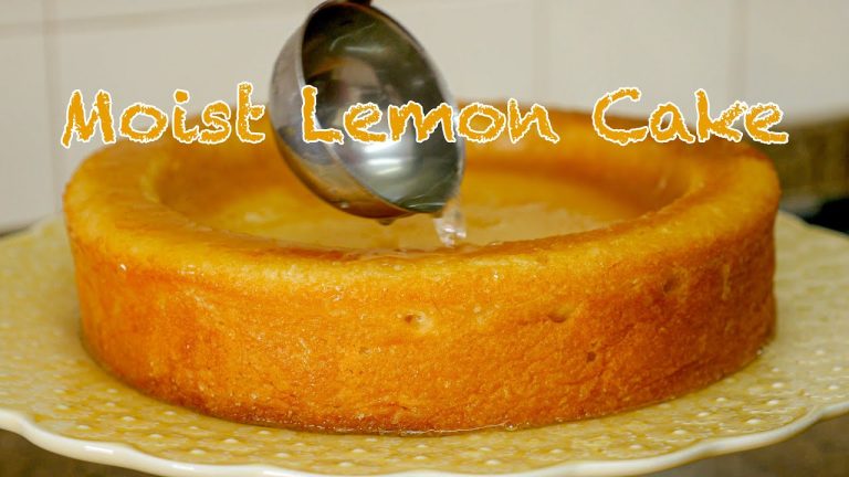 Moist Lemon Cake Recipe | Perfect Easter Dessert