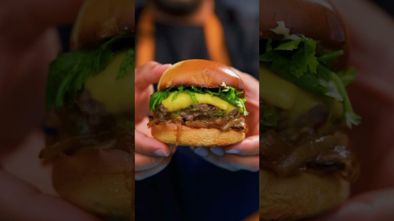 Ramadan Day 12 – Mango Chutney Onion Burger