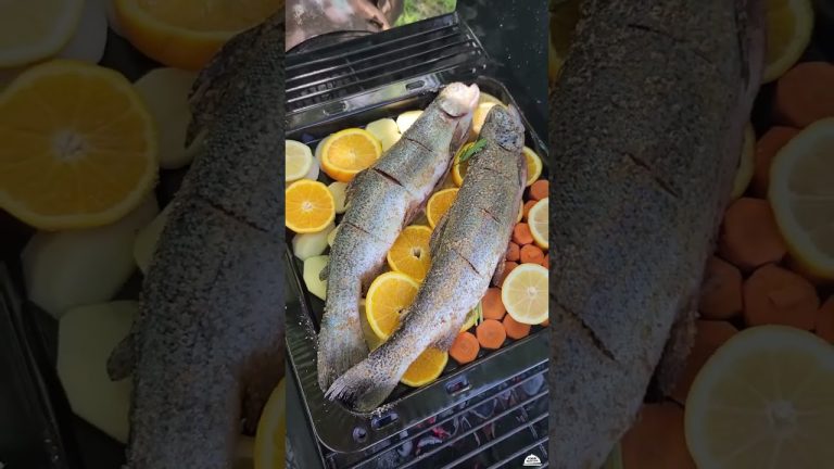 Fresh Trout On The Bbq