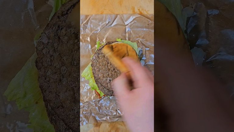 다이어트 할 때 버거킹 와퍼 맛있게 먹는법 / Vege Lover Whopper King #shorts