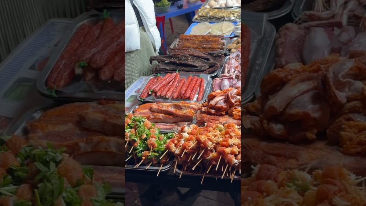 Bbq street food 🥩🍖!!! #vietnamfood #sapavietnam #streetfood #bbq #foodlover #foodie