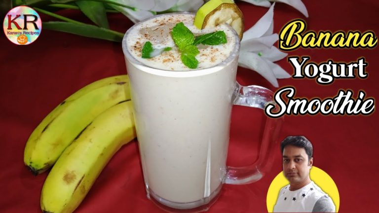 Banana And Yogurt Smoothie With Dates || Banana Smoothie For Weight Loss || Banana Smoothie Recipe |
