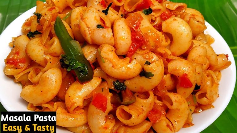 குழந்தைகளுக்கு மிகவும் பிடித்த பாஸ்தா Sauce இல்லாமல் 10 mins-ல சட்டுனு செய்ங்க/Macaroni Pasta Recipe