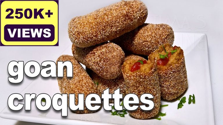 Goan Croquettes | Goan Beef and Pork Croquettes Recipe | Goan Snacks