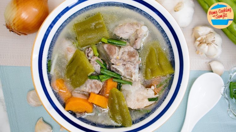 Bitter Gourd Soup with Pork Ribs