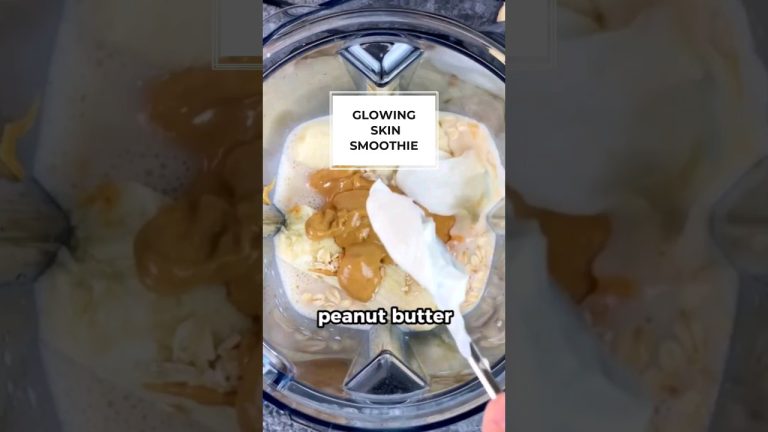 Pineapple Glow Smoothie For Radiant Skin 🍍✨|Glowing Skin Smoothie#viral #shortsvideo #smoothie