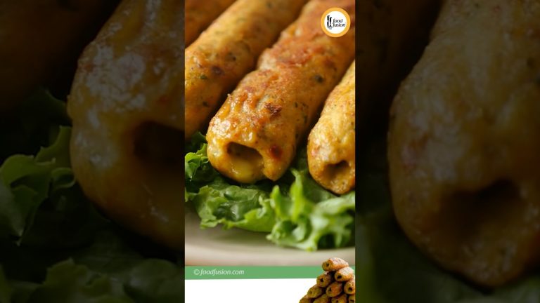 Chicken Cheese Seekh Kabab Recipe By Food Fusion