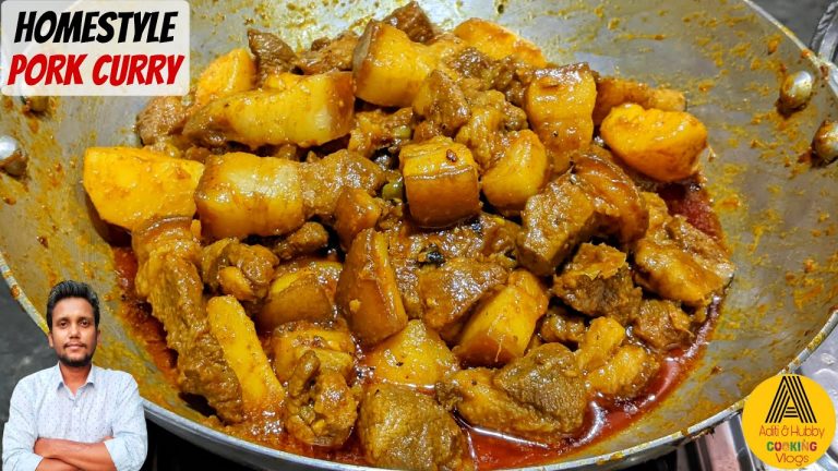 Homestyle Pork Curry Recipe | Simple Pork Curry Recipe | Nepali Style Pork Curry | Pork Recipe