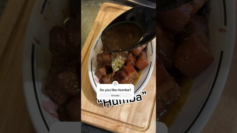 “Humba” #food #porkbelly #shortsfeed