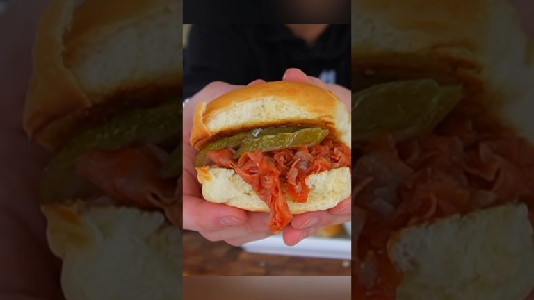 Experience a Pittsburgh classic with Blackstone Betty's Ham BBQ Sandwiches