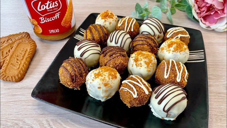 Biscoff Truffles | Easy No Bake Dessert Bites – Only Few Ingredients