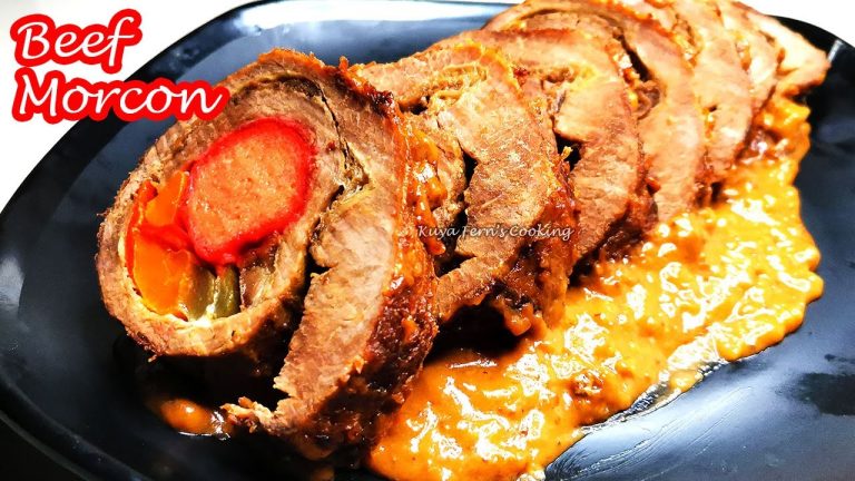 SIMPLE STEPS TO MAKE YUMMY BEEF MORCON RECIPE | REALLY EASY TO MAKE BEEF MORCON!!!