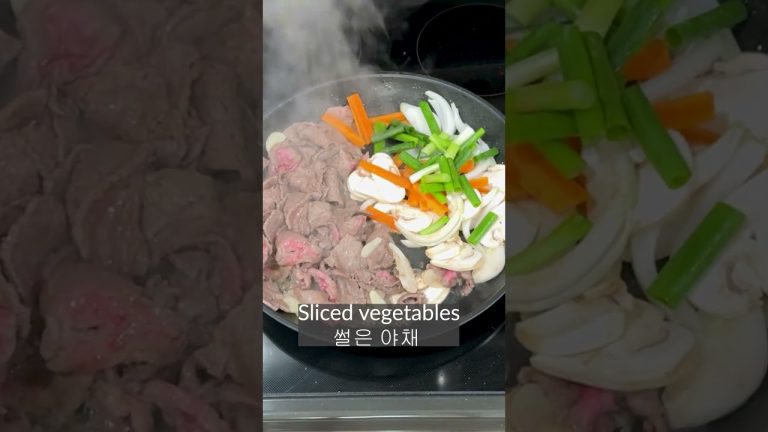 Quick and Easy Bulgogi Recipe! | 초간단불고기!!#Shorts