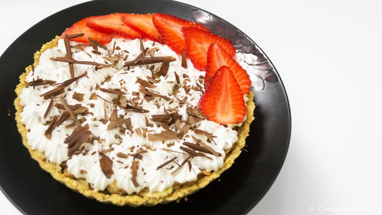 Banoffee Pie Recipe – No Bake Dessert Recipe | Valentines Day Recipes