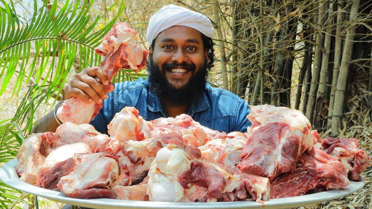 Beef Bone Marrow | Indian Buffalo Bone Marrow Recipe | How To Cook Beef Leg Bone Marrow