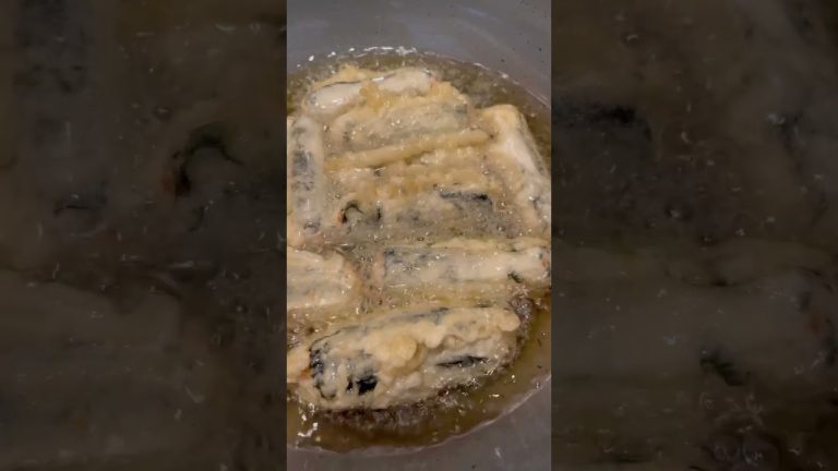 Dim Sum – Deep Fried Pork and Shrimp Seaweed #lincookingrecipes