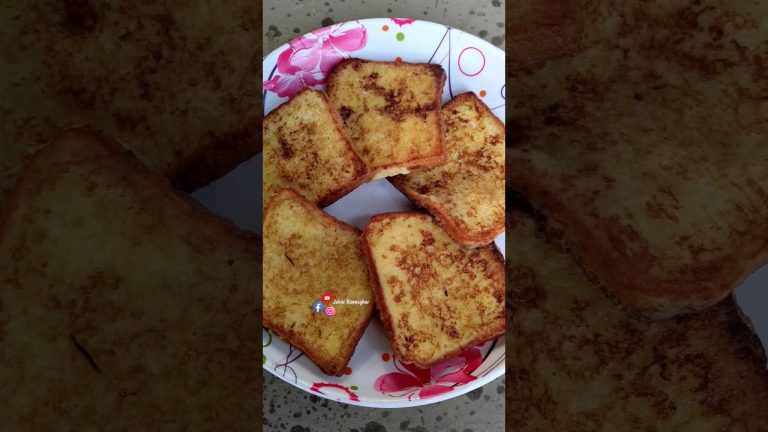 পাউরুটি দিয়ে দারুন স্বাদের ব্রেকফাস্ট রেসিপি | Bread recipe | Breakfast Recipe | #shorts