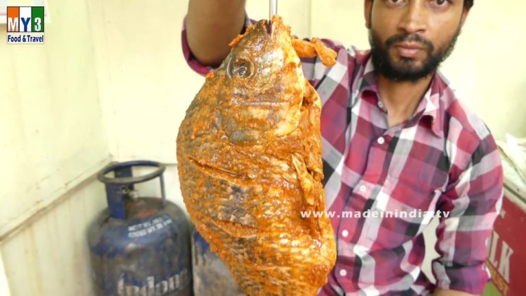 INDIAN STYLE TANDOORI FISH FRY | YAMMY SEAFOOD RECIPES MAKING