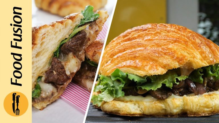 Grilled Roast Beef Sandwich Recipe by Food Fusion