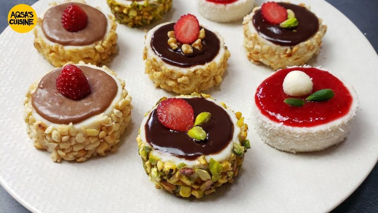 Dessert Recipe NO Baking, NO Egg, NO Gelatin Cold Dessert by Aqsa's Cuisine, New Eid Dessert Recipe