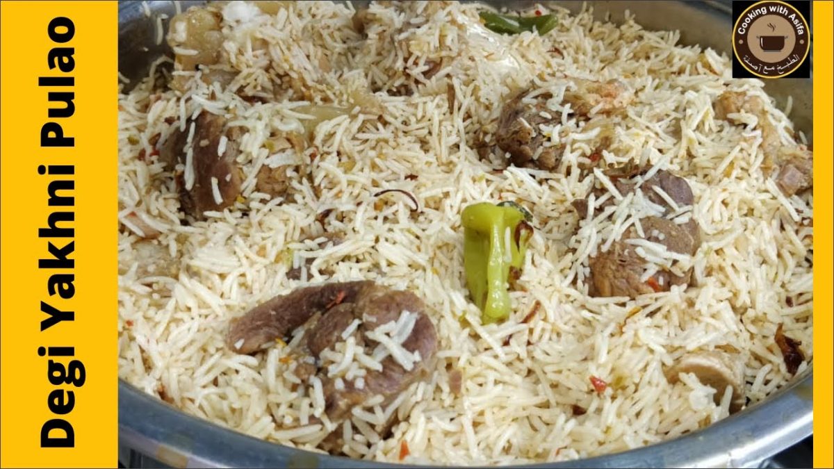 Degi Yakhni Pulao Recipe I Beef Pulao Banane ka Tarika I Pulao Recipe By Cooking with Asifa