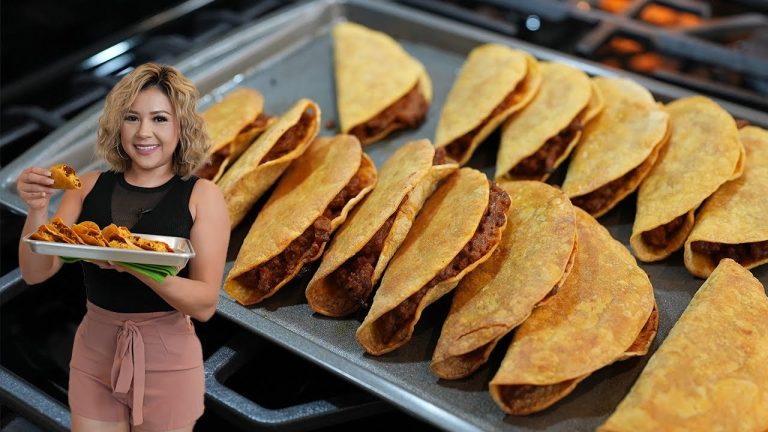 Meal on a Budget and Under 30 Minutes: OVEN BAKED BEEF & BEAN TACOS