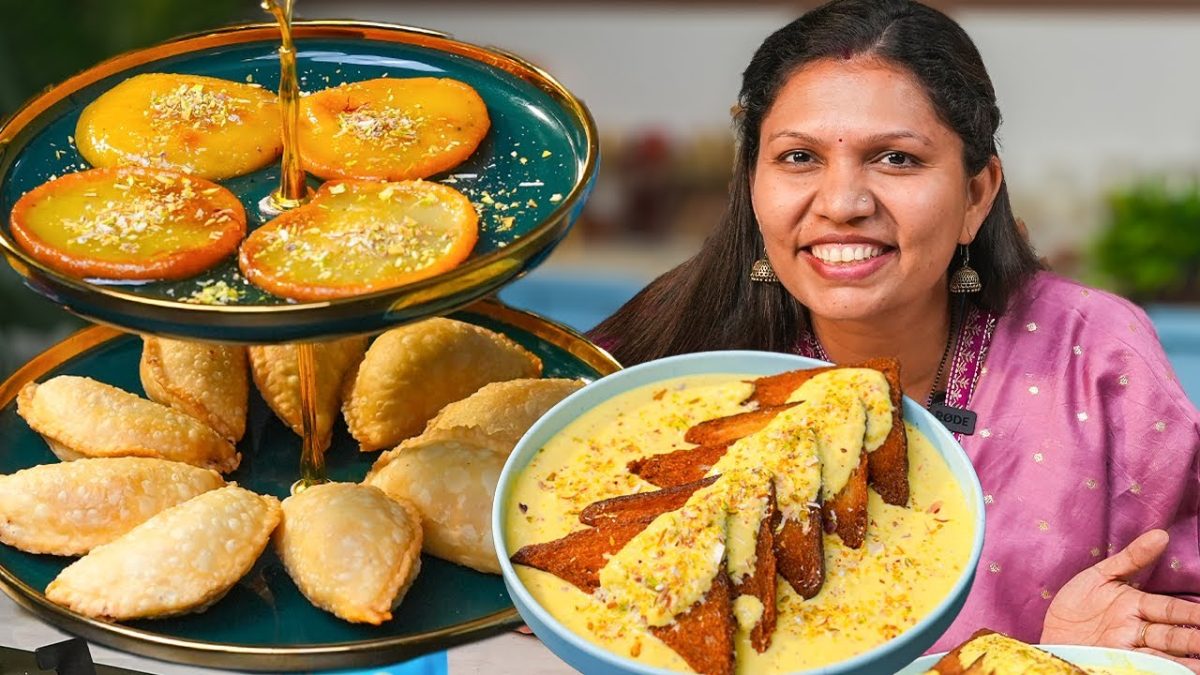 होली स्पेशल तीन रेसिपी गुजिया, मालपुआ और शाही टुकड़ा | Holi Special Recipe | @NestleMilkmaid | Kabita