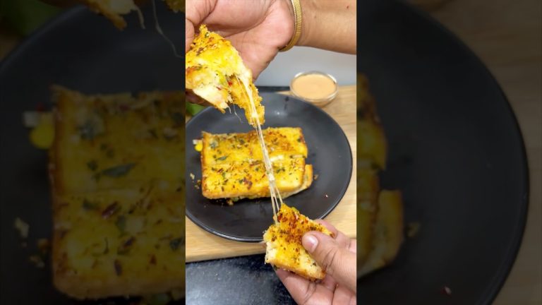 #ytshorts Easiest Ramadan recipe | garlic bread at home | गार्लिक ब्रेड