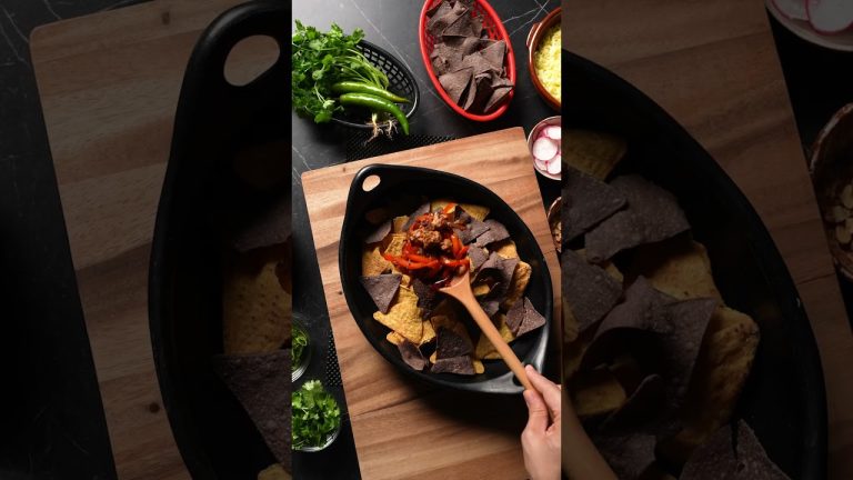 Nachos are better when they're Asian ❤️🔥 #shorts #nachoschips #trending #chillioil #marionskitchen