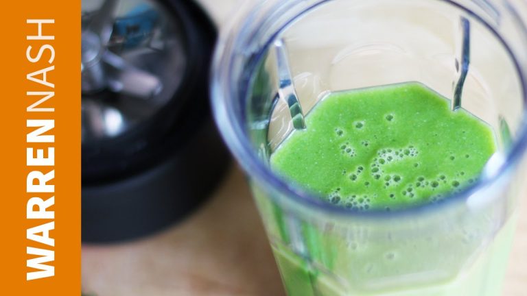 Green Smoothie Recipe with Kale – In just 50 seconds – Recipes by Warren Nash