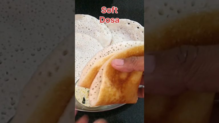 Dosa Recipe | Spongy Dosa | Soft Dosa | Set Dosa | #viralshorts #trending