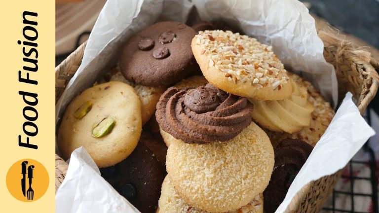 Bakery Biscuits Without Oven Recipe by Food Fusion (Ramzan Special)