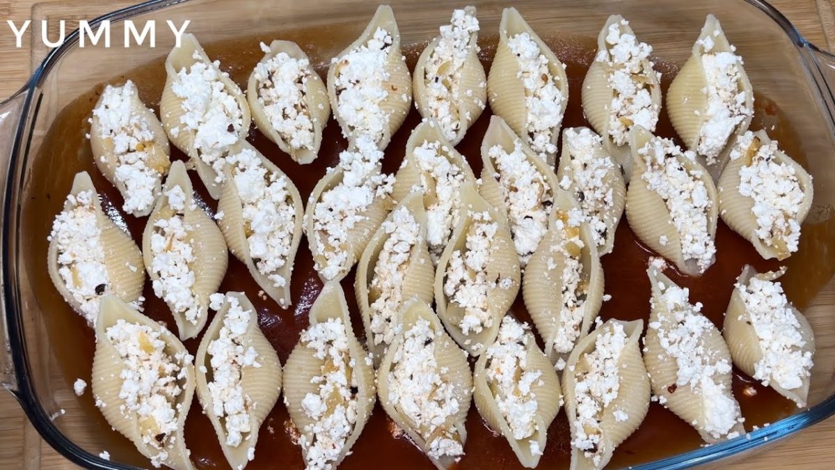 How To Make Stuffed Shells Pasta (Easy Method) / Pasta Recipe